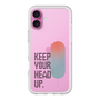 Slim Protection Premium Case［ オリジナル - ドットオーバーレイ - KEEP YOUR HEAD UP/A ］