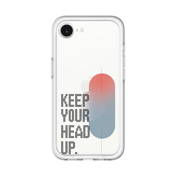Slim Protection Premium Case［ Original - Dot Overlay - KEEP YOUR HEAD UP/A ］