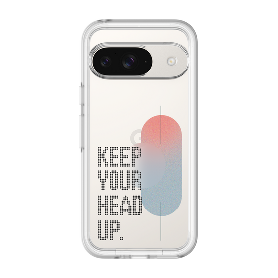 Slim Protection Premium Case［ オリジナル - ドットオーバーレイ - KEEP YOUR HEAD UP/A ］