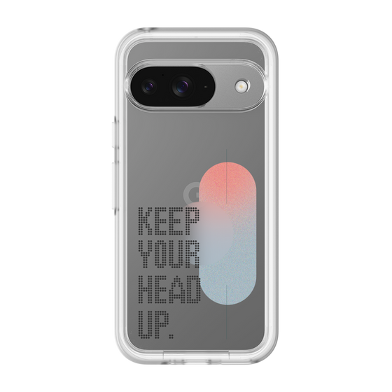 Slim Protection Premium Case［ オリジナル - ドットオーバーレイ - KEEP YOUR HEAD UP/A ］