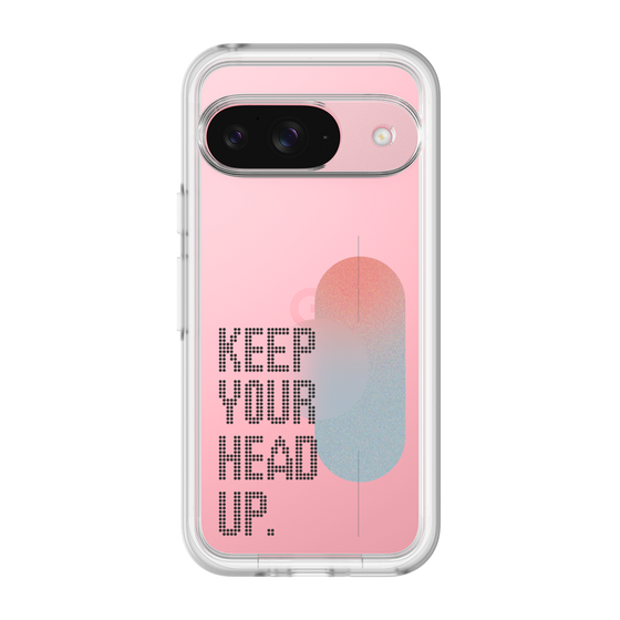 Slim Protection Premium Case［ オリジナル - ドットオーバーレイ - KEEP YOUR HEAD UP/A ］