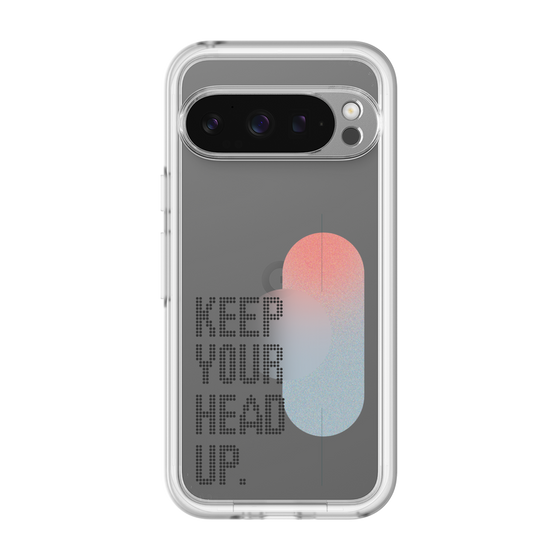 Slim Protection Premium Case［ オリジナル - ドットオーバーレイ - KEEP YOUR HEAD UP/A ］