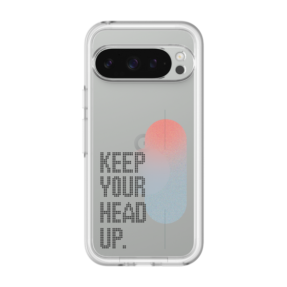 Slim Protection Premium Case［ オリジナル - ドットオーバーレイ - KEEP YOUR HEAD UP/A ］