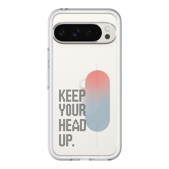 Slim Protection Premium Case［ オリジナル - ドットオーバーレイ - KEEP YOUR HEAD UP/A ］