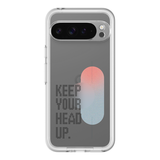 Slim Protection Premium Case［ オリジナル - ドットオーバーレイ - KEEP YOUR HEAD UP/A ］