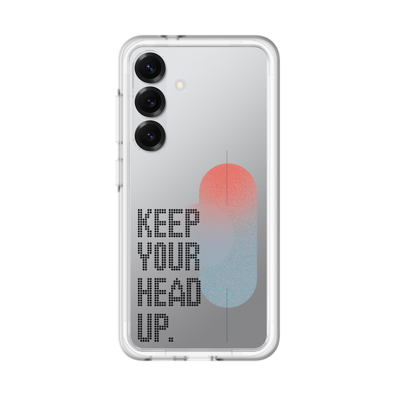 Slim Protection Premium Case［ Original - Dot Overlay - KEEP YOUR HEAD UP/A ］