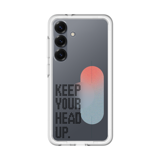 Slim Protection Premium Case［ Original - Dot Overlay - KEEP YOUR HEAD UP/A ］