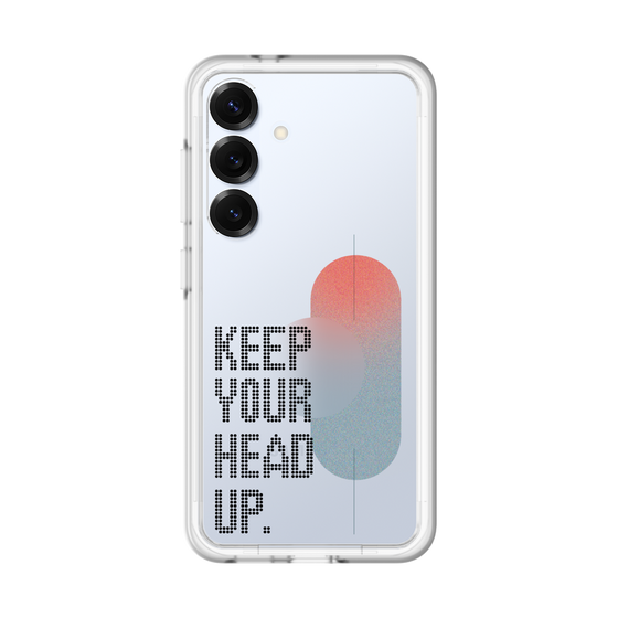 Slim Protection Premium Case［ Original - Dot Overlay - KEEP YOUR HEAD UP/A ］