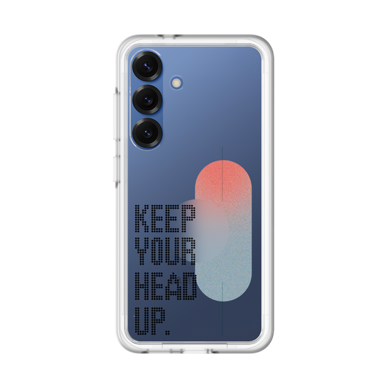Slim Protection Premium Case［ Original - Dot Overlay - KEEP YOUR HEAD UP/A ］