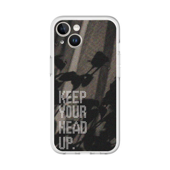 Slim Protection Premium Case［ オリジナル - ドットオーバーレイ - KEEP YOUR HEAD UP/B ］