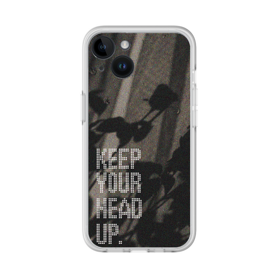 Slim Protection Premium Case［ オリジナル - ドットオーバーレイ - KEEP YOUR HEAD UP/B ］