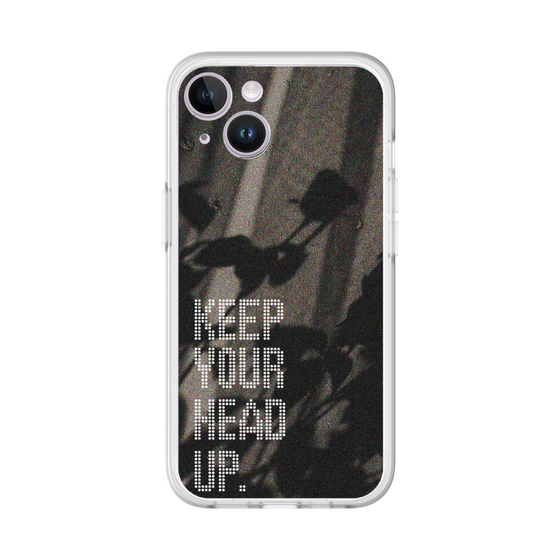 Slim Protection Premium Case［ オリジナル - ドットオーバーレイ - KEEP YOUR HEAD UP/B ］