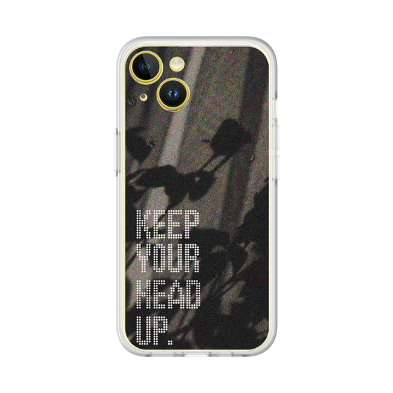 Slim Protection Premium Case［ オリジナル - ドットオーバーレイ - KEEP YOUR HEAD UP/B ］