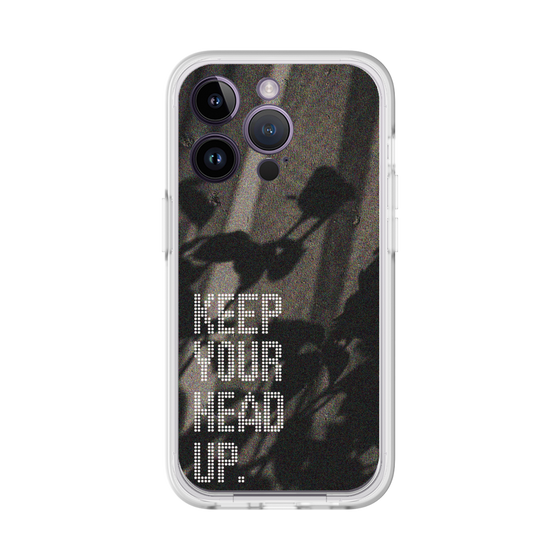 Slim Protection Premium Case［ オリジナル - ドットオーバーレイ - KEEP YOUR HEAD UP/B ］