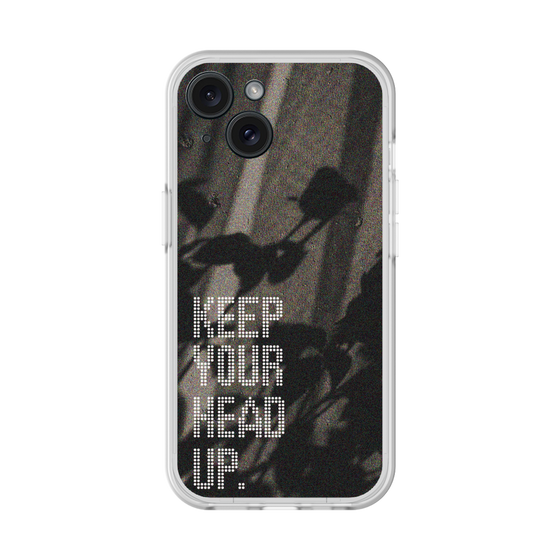 Slim Protection Premium Case［ オリジナル - ドットオーバーレイ - KEEP YOUR HEAD UP/B ］