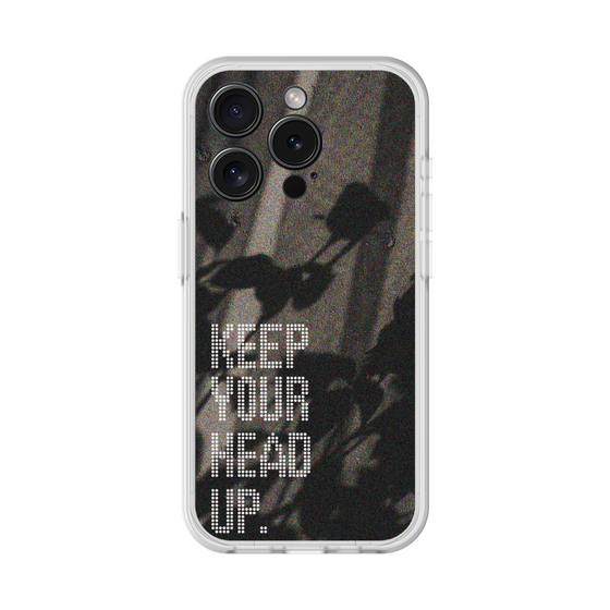 Slim Protection Premium Case［ オリジナル - ドットオーバーレイ - KEEP YOUR HEAD UP/B ］