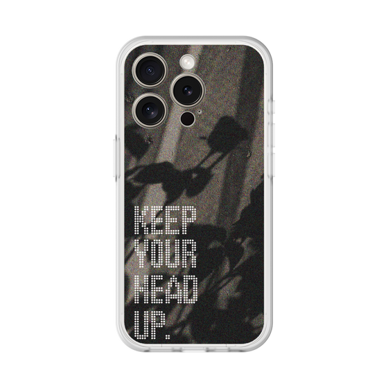 Slim Protection Premium Case［ オリジナル - ドットオーバーレイ - KEEP YOUR HEAD UP/B ］