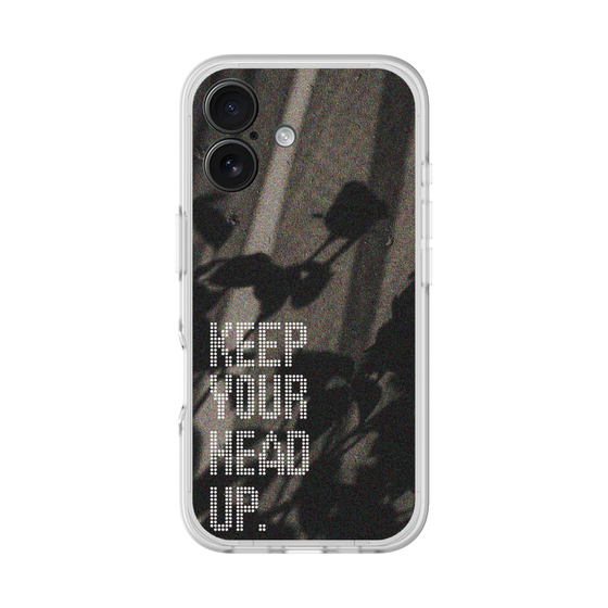Slim Protection Premium Case［ オリジナル - ドットオーバーレイ - KEEP YOUR HEAD UP/B ］