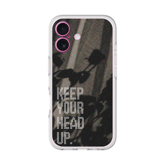 Slim Protection Premium Case［ オリジナル - ドットオーバーレイ - KEEP YOUR HEAD UP/B ］