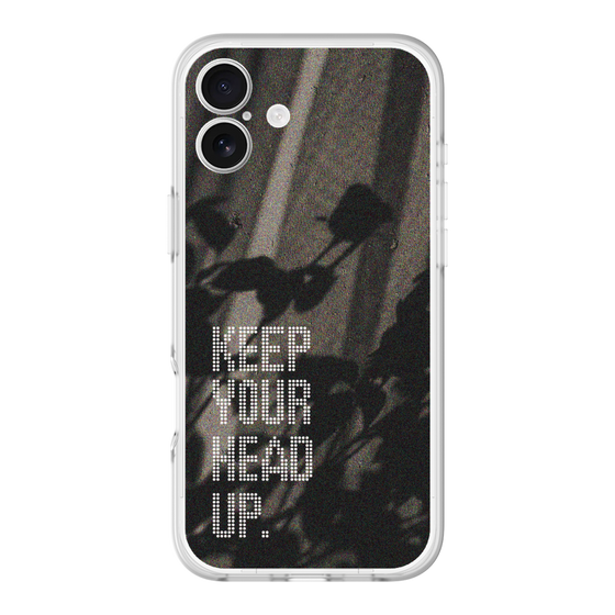 Slim Protection Premium Case［ オリジナル - ドットオーバーレイ - KEEP YOUR HEAD UP/B ］