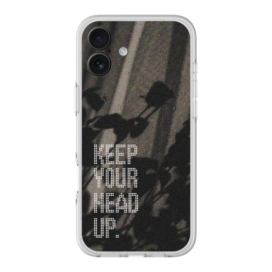 Slim Protection Premium Case［ オリジナル - ドットオーバーレイ - KEEP YOUR HEAD UP/B ］