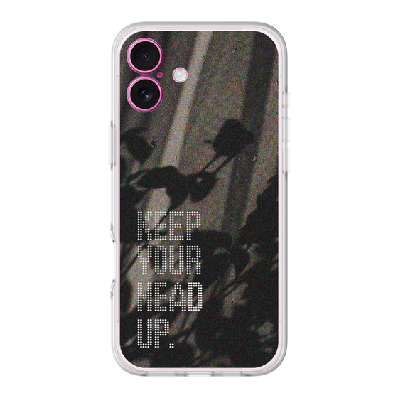 Slim Protection Premium Case［ オリジナル - ドットオーバーレイ - KEEP YOUR HEAD UP/B ］