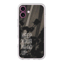 Slim Protection Premium Case［ オリジナル - ドットオーバーレイ - KEEP YOUR HEAD UP/B ］