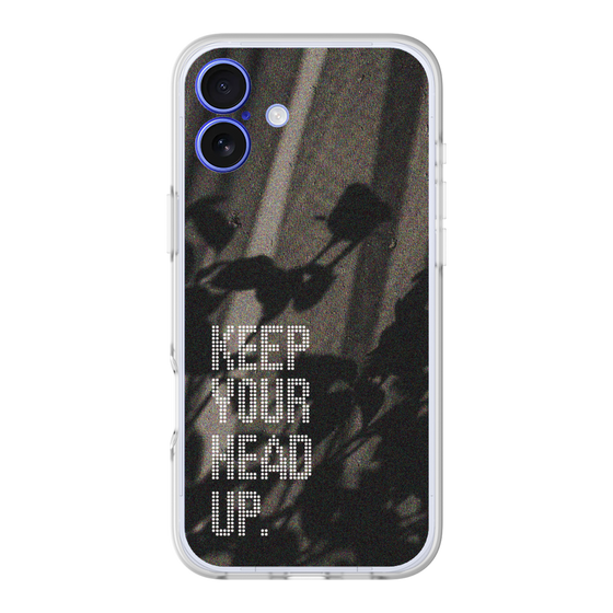 Slim Protection Premium Case［ オリジナル - ドットオーバーレイ - KEEP YOUR HEAD UP/B ］