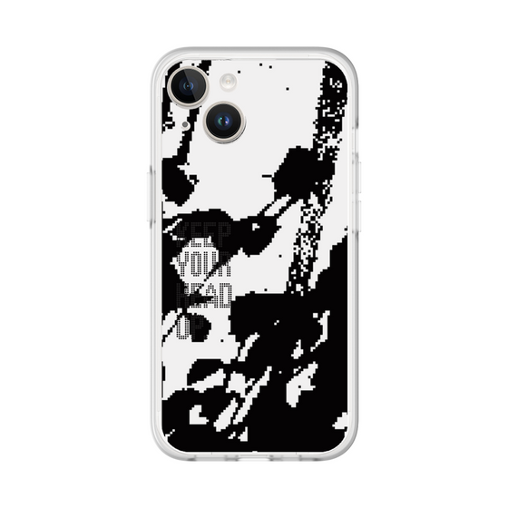Slim Protection Premium Case［ オリジナル - ドットオーバーレイ - KEEP YOUR HEAD UP/C ］