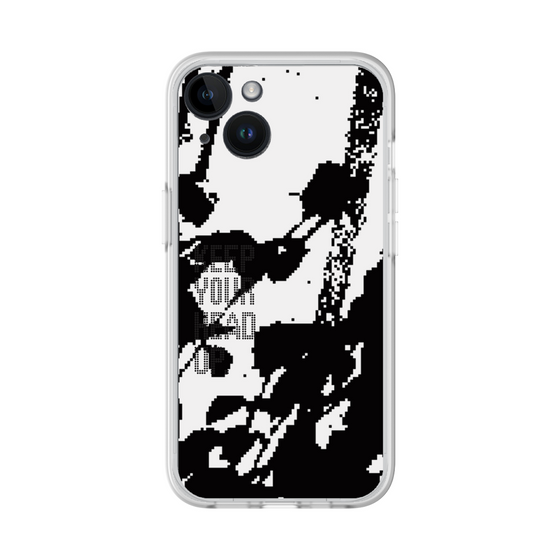 Slim Protection Premium Case［ オリジナル - ドットオーバーレイ - KEEP YOUR HEAD UP/C ］