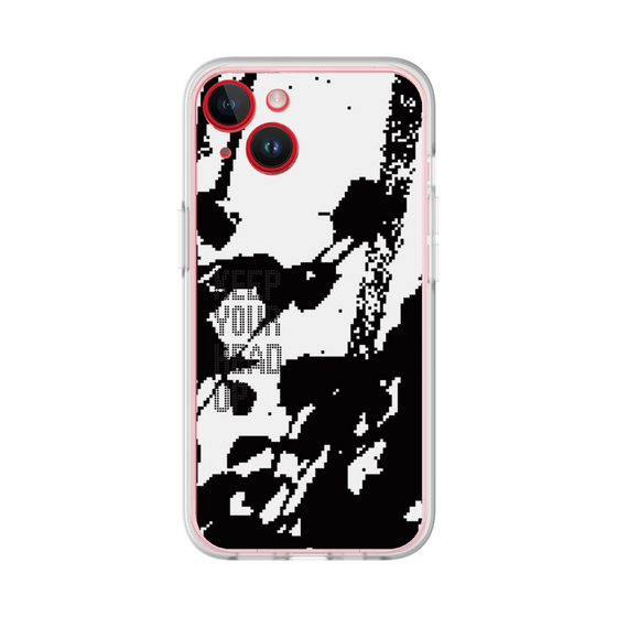 Slim Protection Premium Case［ オリジナル - ドットオーバーレイ - KEEP YOUR HEAD UP/C ］