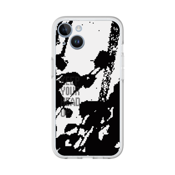 Slim Protection Premium Case［ オリジナル - ドットオーバーレイ - KEEP YOUR HEAD UP/C ］