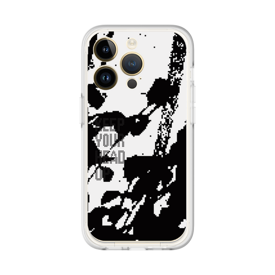 Slim Protection Premium Case［ オリジナル - ドットオーバーレイ - KEEP YOUR HEAD UP/C ］