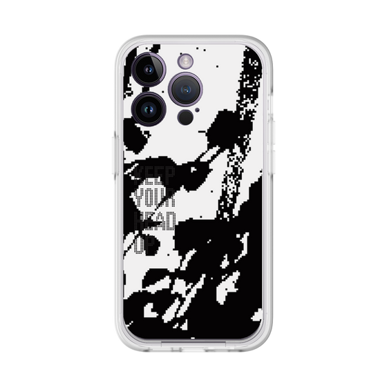 Slim Protection Premium Case［ オリジナル - ドットオーバーレイ - KEEP YOUR HEAD UP/C ］