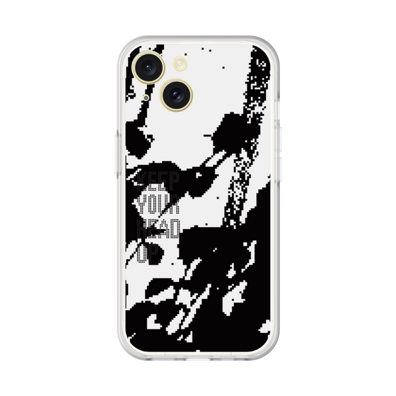 Slim Protection Premium Case［ オリジナル - ドットオーバーレイ - KEEP YOUR HEAD UP/C ］