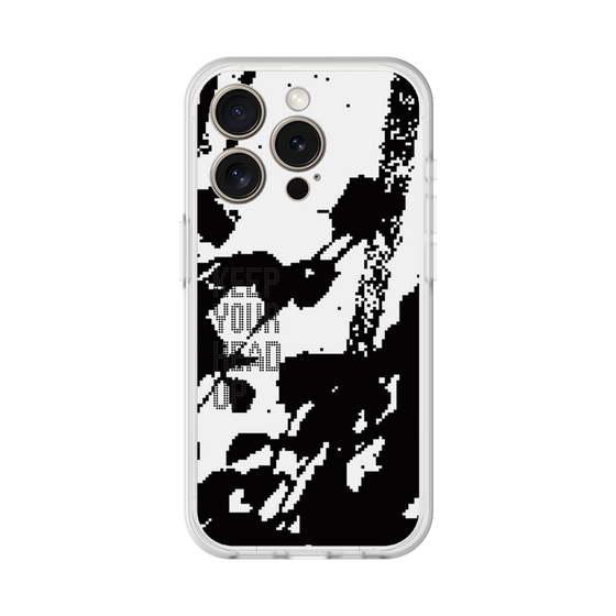 Slim Protection Premium Case［ オリジナル - ドットオーバーレイ - KEEP YOUR HEAD UP/C ］