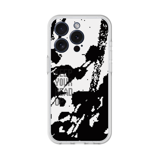 Slim Protection Premium Case［ オリジナル - ドットオーバーレイ - KEEP YOUR HEAD UP/C ］