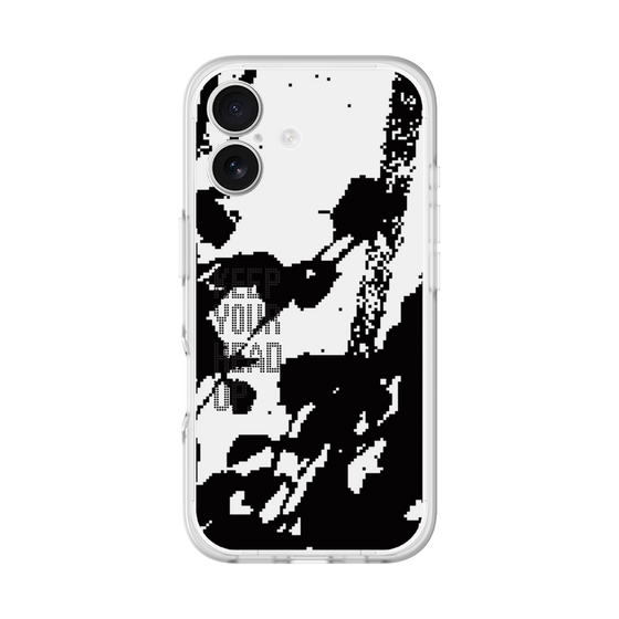 Slim Protection Premium Case［ オリジナル - ドットオーバーレイ - KEEP YOUR HEAD UP/C ］