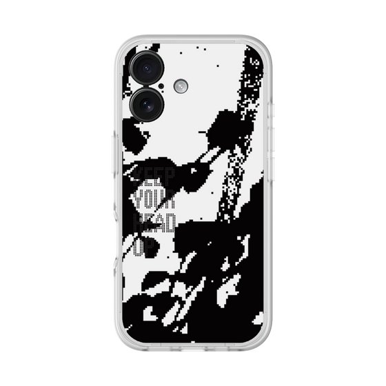 Slim Protection Premium Case［ オリジナル - ドットオーバーレイ - KEEP YOUR HEAD UP/C ］