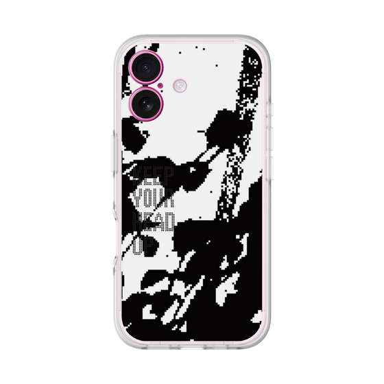 Slim Protection Premium Case［ オリジナル - ドットオーバーレイ - KEEP YOUR HEAD UP/C ］