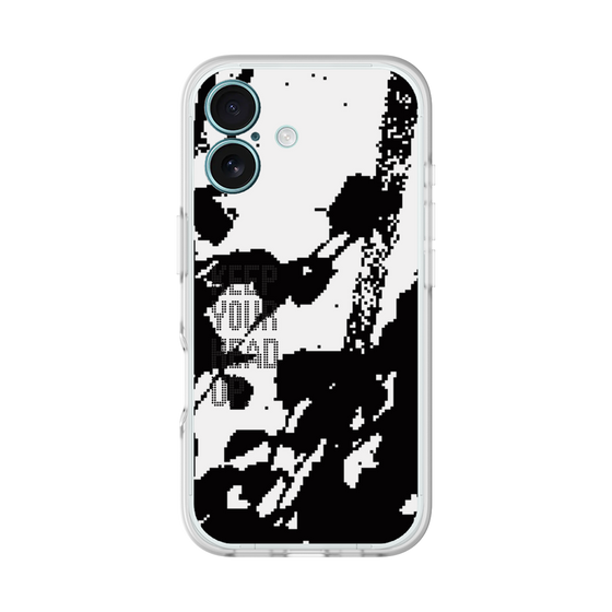Slim Protection Premium Case［ オリジナル - ドットオーバーレイ - KEEP YOUR HEAD UP/C ］