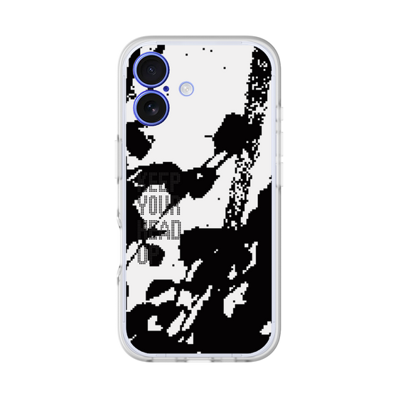 Slim Protection Premium Case［ オリジナル - ドットオーバーレイ - KEEP YOUR HEAD UP/C ］