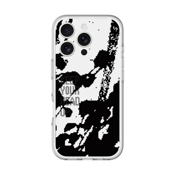 Slim Protection Premium Case［ オリジナル - ドットオーバーレイ - KEEP YOUR HEAD UP/C ］