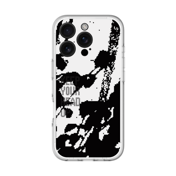 Slim Protection Premium Case［ オリジナル - ドットオーバーレイ - KEEP YOUR HEAD UP/C ］