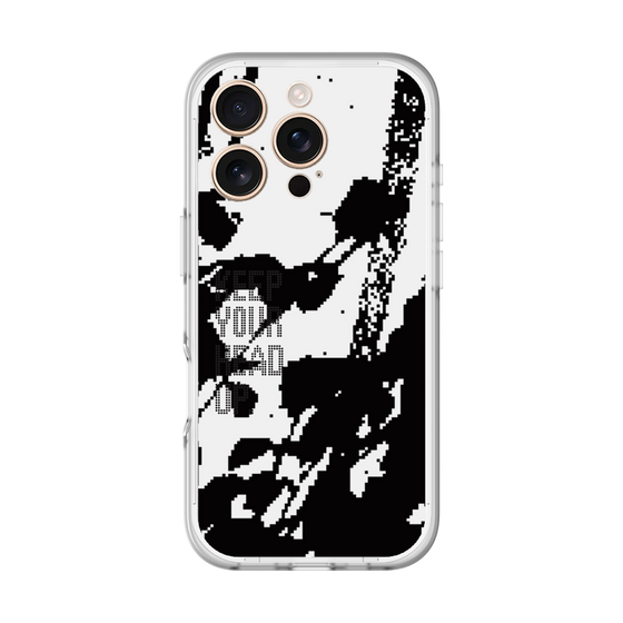 Slim Protection Premium Case［ オリジナル - ドットオーバーレイ - KEEP YOUR HEAD UP/C ］