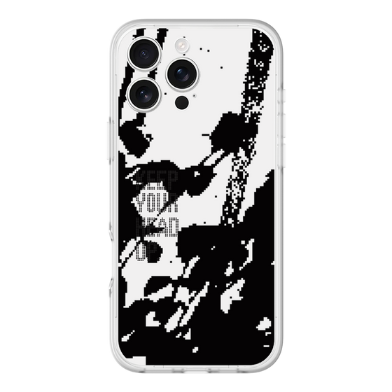 Slim Protection Premium Case［ オリジナル - ドットオーバーレイ - KEEP YOUR HEAD UP/C ］