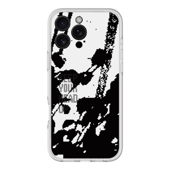 Slim Protection Premium Case［ オリジナル - ドットオーバーレイ - KEEP YOUR HEAD UP/C ］