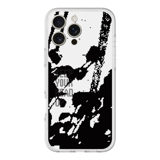 Slim Protection Premium Case［ オリジナル - ドットオーバーレイ - KEEP YOUR HEAD UP/C ］
