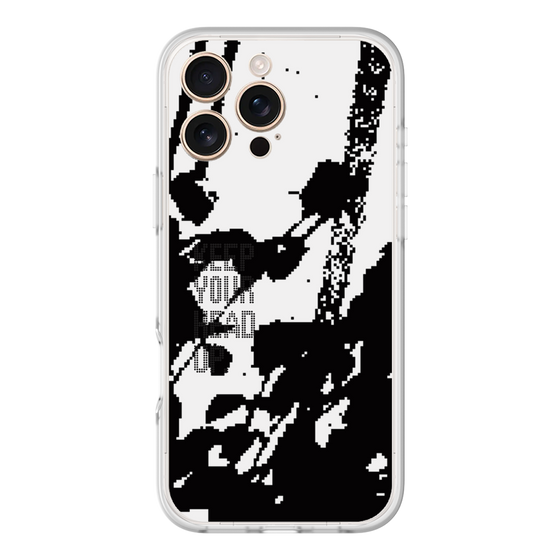 Slim Protection Premium Case［ オリジナル - ドットオーバーレイ - KEEP YOUR HEAD UP/C ］