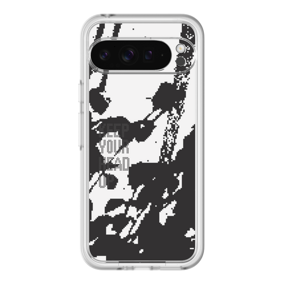 Slim Protection Premium Case［ オリジナル - ドットオーバーレイ - KEEP YOUR HEAD UP/C ］